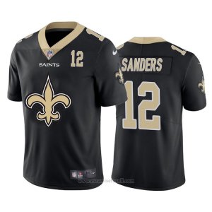 Camiseta NFL Limited New Orleans Saints Sanders Big Logo Number Negro