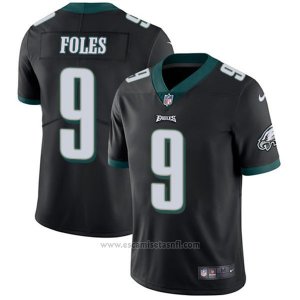 Camiseta NFL Limited Nino Philadelphia Eagles 9 Foles Negro