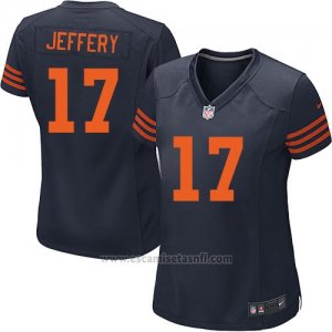 Camiseta Chicago Bears Jeffery Azul Nike Game NFL Mujer