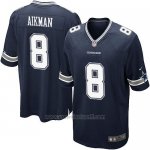 Camiseta Dallas Cowboys Aikman Negro Nike Game NFL Hombre