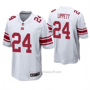 Camiseta NFL Game Hombre New York Giants Tony Lippett Blanco