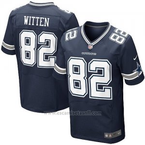 Camiseta Dallas Cowboys Witten Profundo Azul Nike Elite NFL Hombre