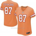Camiseta Tampa Bay Buccaneers Seferian Jenkins Nike Game NFL Naranja Mujer