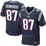 Camiseta New England Patriots Gronkowski Profundo Azul Nike Elite NFL Hombre