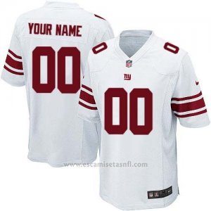 Camisetas NFL Limited Nino New York Giants Personalizada Blanco