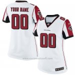 Camisetas NFL Mujer Atlanta Falcons Personalizada Blanco