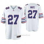 Camiseta NFL Game Hombre Buffalo Bills Tre'Davious White Throwback Blanco