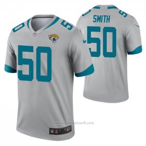 Camiseta NFL Legend Jacksonville Jaguars Telvin Smith Inverted Gris