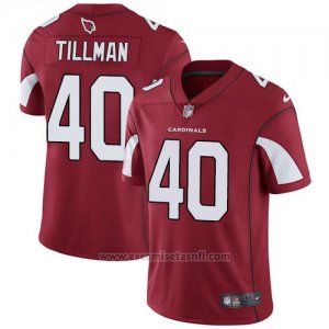 Camiseta NFL Hombre Elite Arizona Cardinals 40 Pat Tillman Rojo Stitched Vapor Untouchable