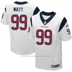 Camiseta Houston Texans Watt Blanco Nike Elite NFL Hombre