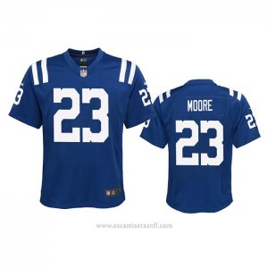 Camiseta NFL Game Nino Indianapolis Colts Kenny Moore 2020 Azul