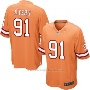 Camiseta Tampa Bay Buccaneers Ayers Naranja Nike Game NFL Hombre