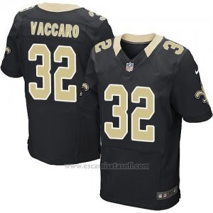 Camiseta New Orleans Saints Vaccaro Negro Nike Elite NFL Hombre