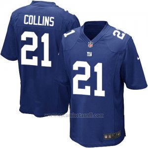 Camiseta New York Giants Collins Azul Nike Game NFL Hombre
