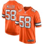 Camiseta NFL Game Denver Broncos Von Miller Alterno Naranja
