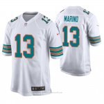 Camiseta NFL Game Hombre Miami Dolphins Dan Marino Blanco Throwback