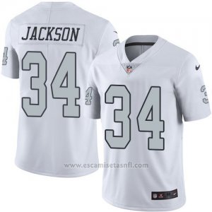 Camiseta Oakland Raiders Jackson Blanco Nike Legend NFL Hombre2