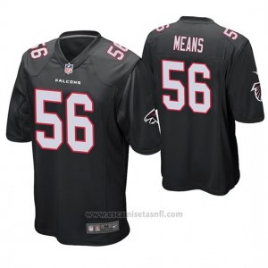 Camiseta NFL Game Hombre Atlanta Falcons Steven Means Negro