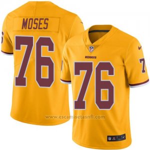 Camiseta Washington Redskins Moses Amarillo Nike Legend NFL Hombre