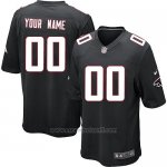 Camisetas NFL Replica Hombre Atlanta Falcons Personalizada Negro