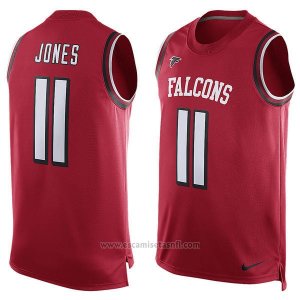 Camisetas Sin Mangas NFL Limited Hombre San Francisco 49ers 11 Jones Rojo