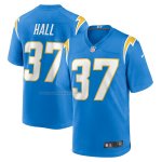 Camiseta NFL Game Los Angeles Chargers Kemon Hall Azul