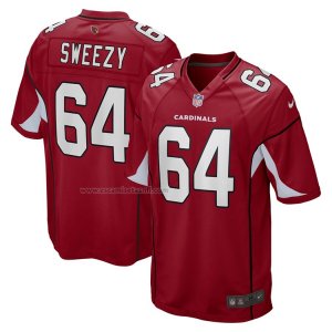 Camiseta NFL Game Arizona Cardinals J.r. Sweezy Rojo
