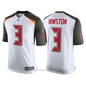 Camiseta NFL Limited Hombre Tampa Bay Buccaneers Jameis Winston Speed Machine Limited Blanco
