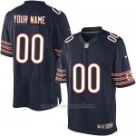 Camisetas NFL Limited Hombre Chicago Bears Personalizada Azul