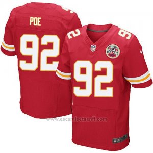 Camiseta Kansas City Chiefs Poe Rojo Nike Elite NFL Hombre