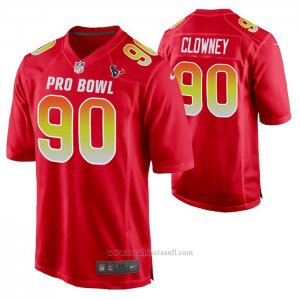 Camiseta NFL Limited Houston Texans Jadeveon Clowney 2019 Pro Bowl Rojo