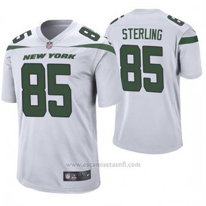 Camiseta NFL Game Hombre New York Jets Neal Sterling Blanco 60th Aniversario