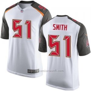 Camiseta Tampa Bay Buccaneers Smith Blanco Nike Game NFL Nino
