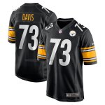 Camiseta NFL Game Pittsburgh Steelers Carlos Davis Negro