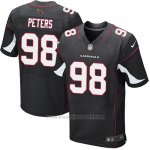 Camiseta Arizona Cardinals Peters Negro Nike Elite NFL Hombre