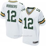Camiseta Green Bay Packers Rodgers Blanco Nike Elite NFL Hombre3