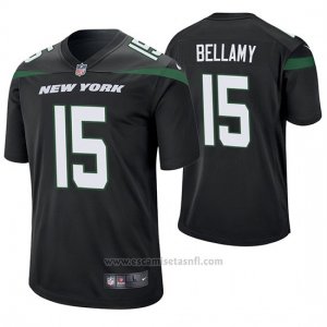 Camiseta NFL Game Hombre New York Jets Josh Bellamy Negro