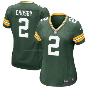 Camiseta NFL Game Mujer Green Bay Packers Mason Crosby Verde