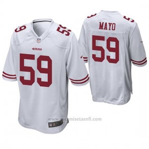 Camiseta NFL Game Hombre San Francisco 49ers David Mayo Blanco