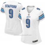Camiseta Detroit Lions Stafford Blanco Nike Game NFL Mujer