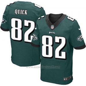 Camiseta Philadelphia Eagles Quick Verde Nike Elite NFL Oscuro Hombre