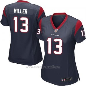Camiseta Houston Texans Miller Negro Nike Game NFL Mujer2