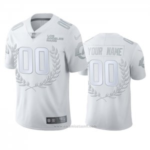 Camiseta NFL Limited Los Angeles Rams Personalizada MVP Blanco Blanco