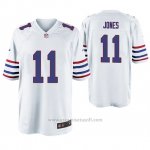Camiseta NFL Game Hombre Buffalo Bills Zay Jones Throwback Blanco