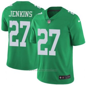 Camiseta NFL Limited Hombre Philadelphia Eagles 27 Jenkins Verde