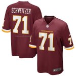 Camiseta NFL Game Washington Redskins Wes Schweitzer Rojo