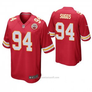Camiseta NFL Game Kansas City Chiefs Terrell Suggs Rojo