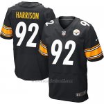 Camiseta Pittsburgh Steelers Harrison Negro Nike Elite NFL Hombre