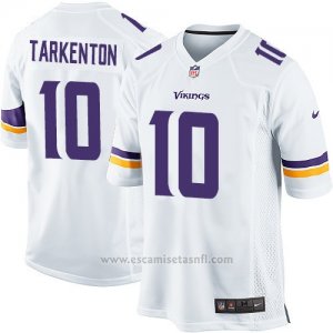 Camiseta Minnesota Vikings Tarkenton Blanco Nike Game NFL Hombre