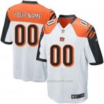 Camisetas NFL Limited Nino Cincinnati Bengals Personalizada Blanco